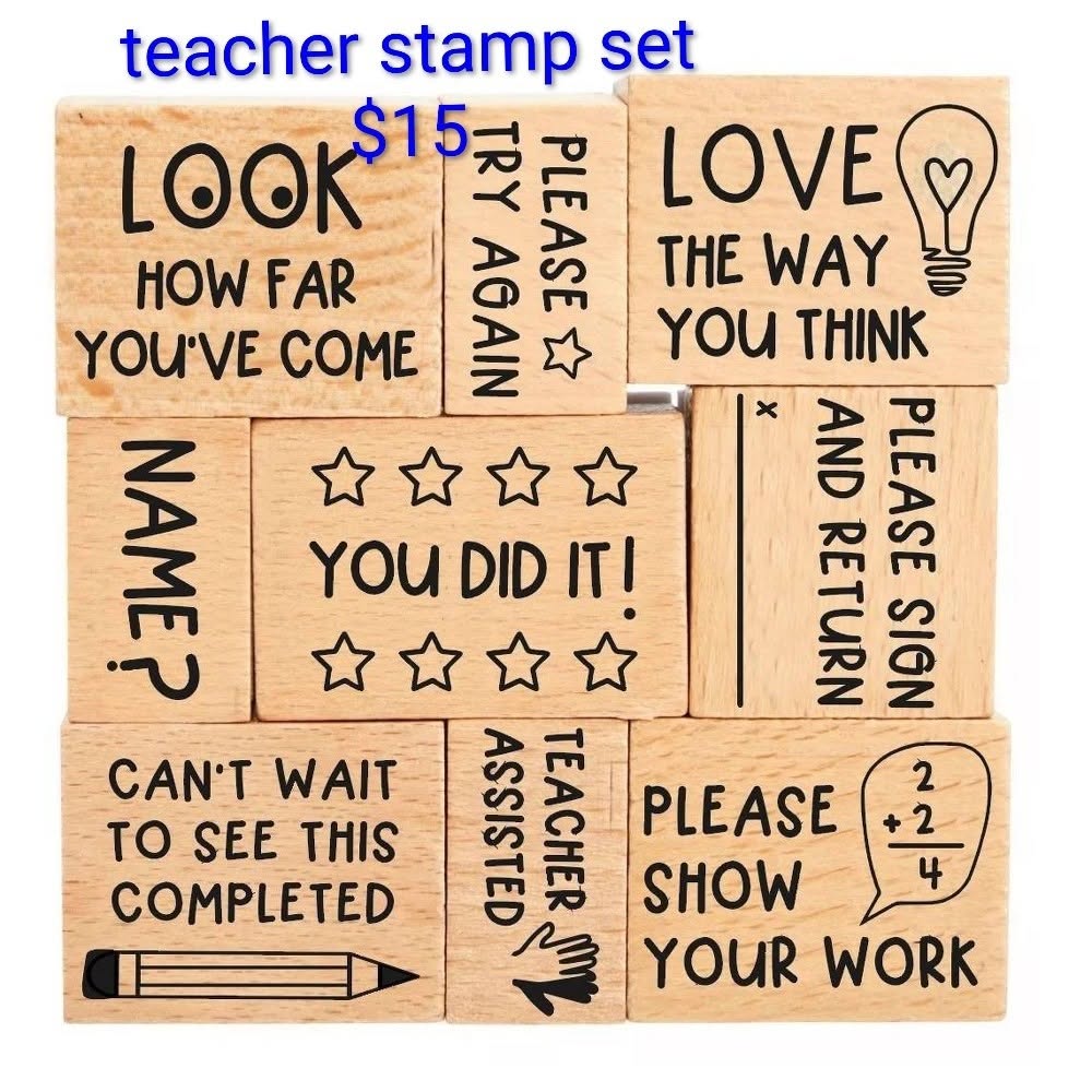 Teacher Stamp Set