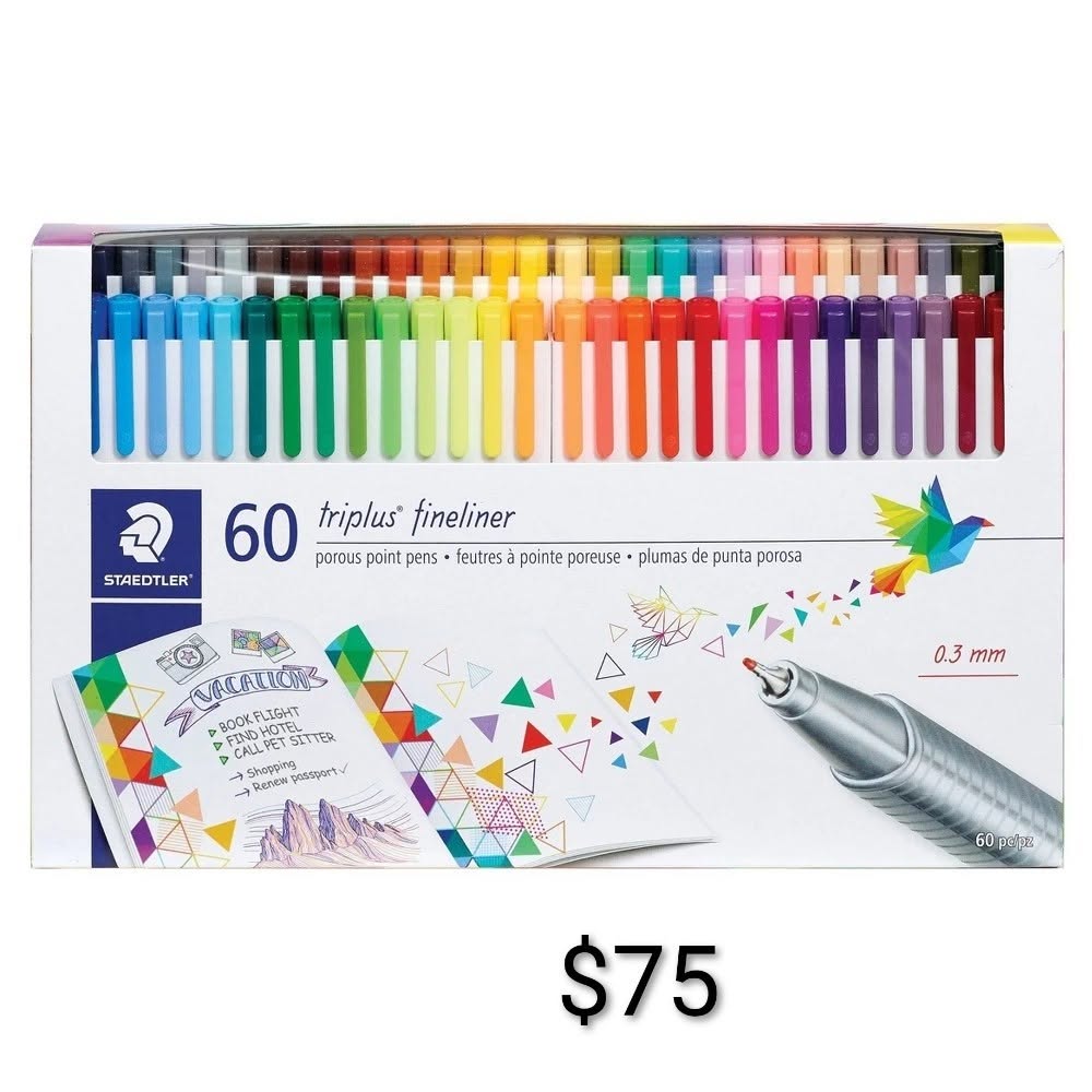Staedtler Triplus Fineliner 60-Pack