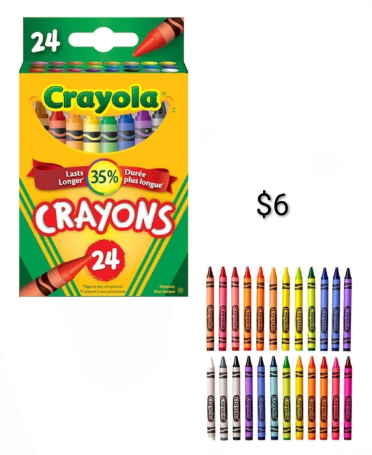 Crayola Crayons 24-Count