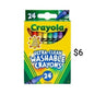 Crayola Ultra-Clean Washable Crayons 24-Count
