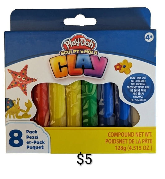 Play-Doh Sculpt and Mold Clay 8-Pack