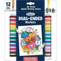Crayola Dual-Ended Markers 12-Pack 24 Colors