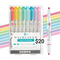 Zebra Mildliner Creative Markers — 8-Pack