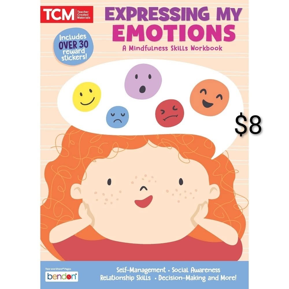 TCM Expressing My Emotions Mindfulness Skills Workbook
