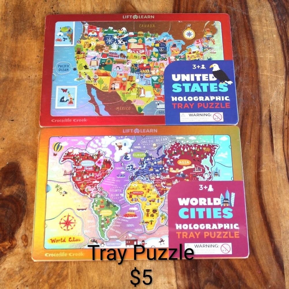 United States Holographic Tray Puzzle