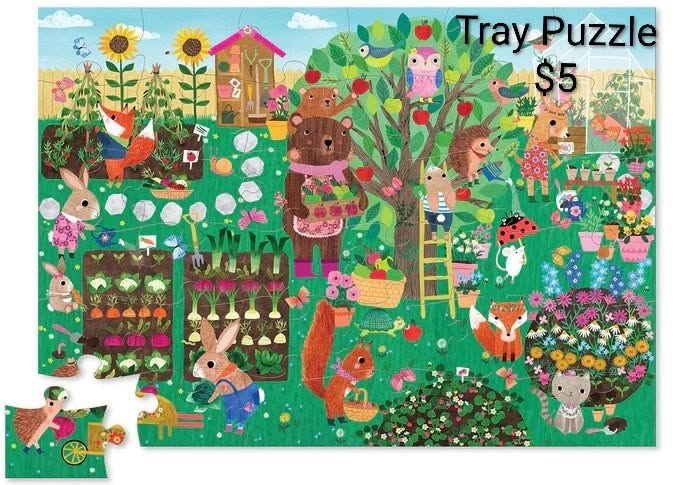 Woodland Garden Tray Puzzle