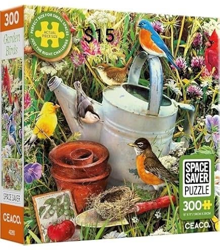 Garden Birds 300-Piece Puzzle