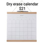 Dry Erase Wall Calendar