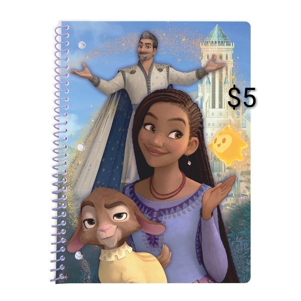Disney Wish Spiral Notebook