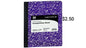 Wexford Wide Ruled Composition Book 80 Sheets