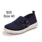 Navy Knit Mary Jane Shoe Size 40