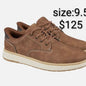 Brown Leather Casual Shoe Size 9.5