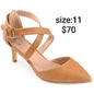 Tan Slingback Heel — Size 11