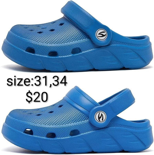 Blue Kids Clog
