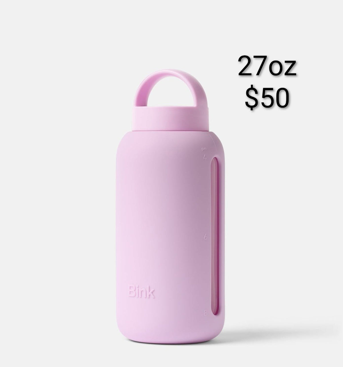 Blink Pink Handle Water Bottle — 27 oz