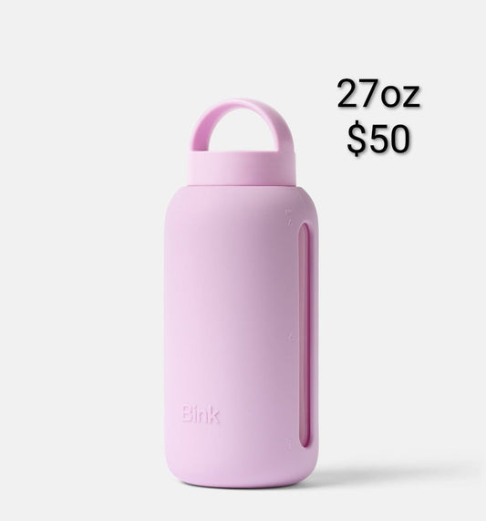 Blink Pink Handle Water Bottle — 27 oz