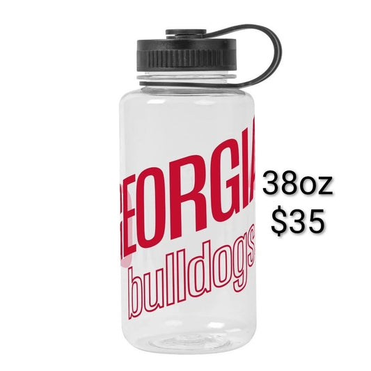 Georgia Bulldogs Water Bottle — 38 oz