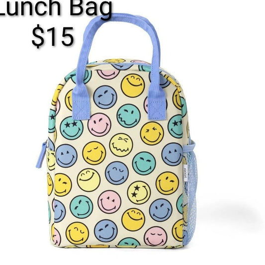 Smiley Face Lunch Bag