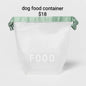 Portable Dog Food Storage Container