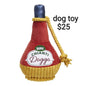 Chianti Doggo Bottle Dog Toy