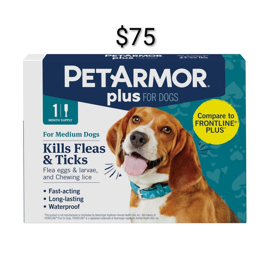 PetArmor Plus for Medium Dogs — 3 Doses