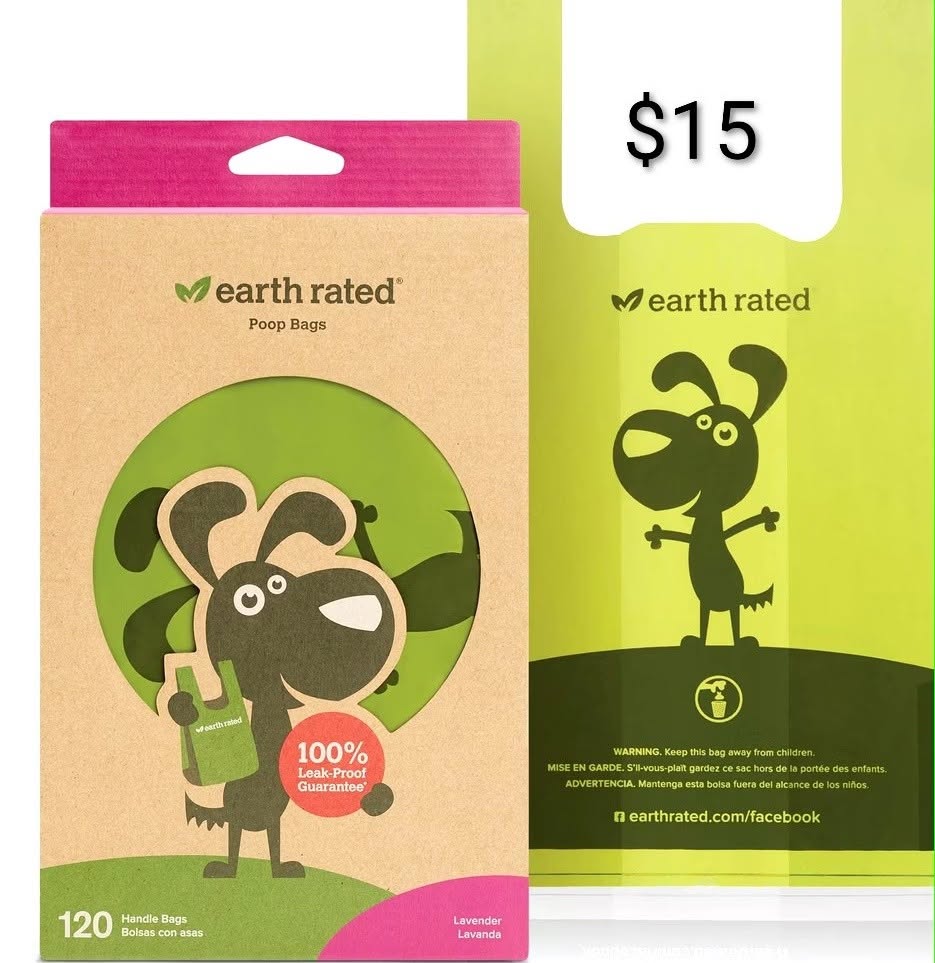 Earth Rated Poop Bags — 120 Count