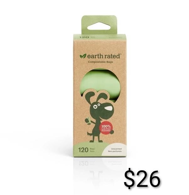 Earth Rated Compostable Poop Bags — 120 Count