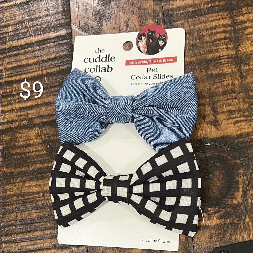 Cuddle Collab Pet Collar Slides — 2-Piece Set