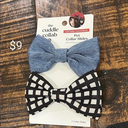 Cuddle Collab Pet Collar Slides — 2-Piece Set