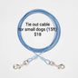 Tie-Out Cable for Small Dogs — 15 ft