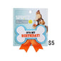 Spritz Pet Birthday Bow Tie