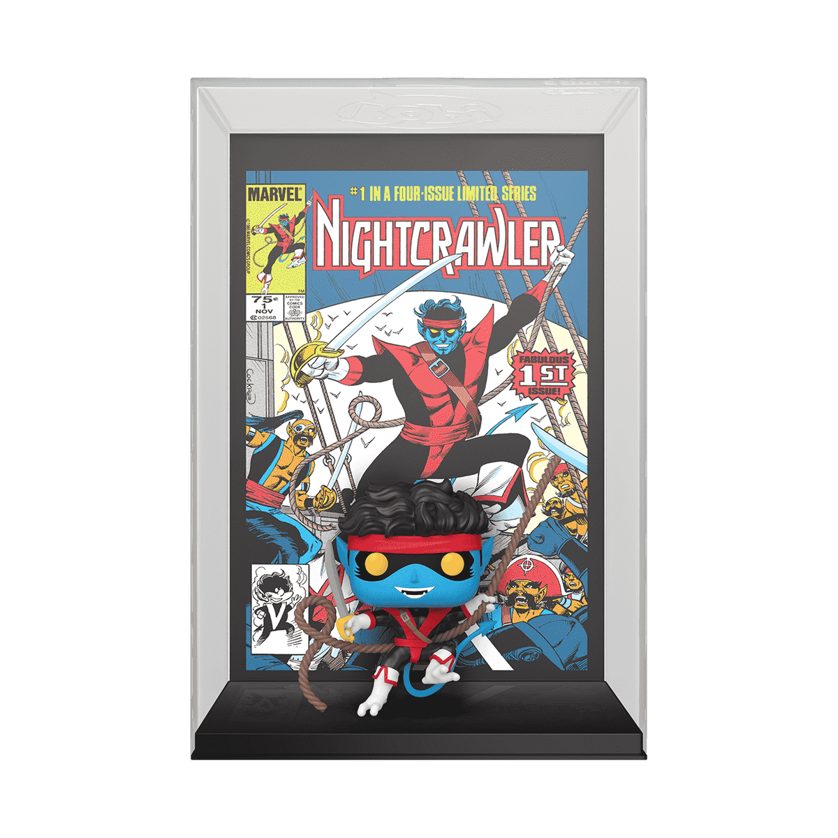 Funko Pop! Comic Covers Nightcrawler — Target exclusive; box #49