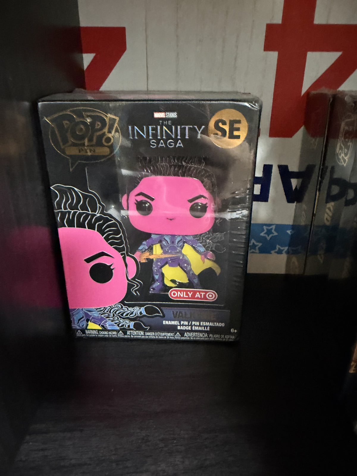 Funko Pop! Pin Val — The Infinity Saga — Marvel The Infinity Saga; special edition