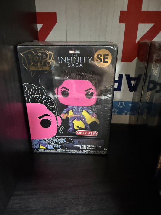 Funko Pop! Pin Val — The Infinity Saga — Marvel The Infinity Saga; special edition
