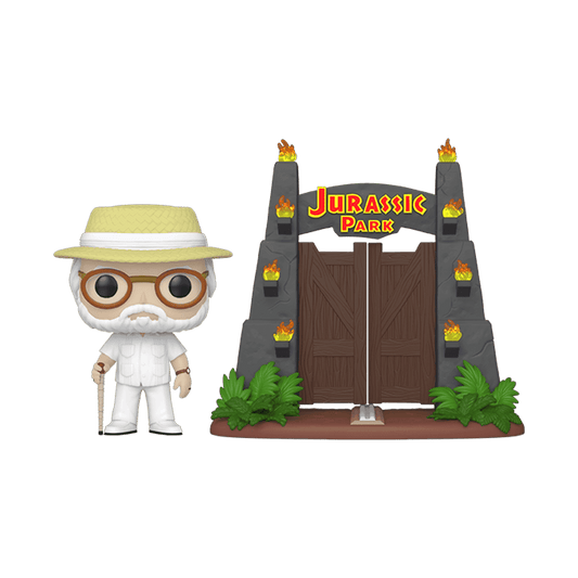 Funko Pop! Town John Hammond with Gates — Jurassic Park; Target exclusive; box #30