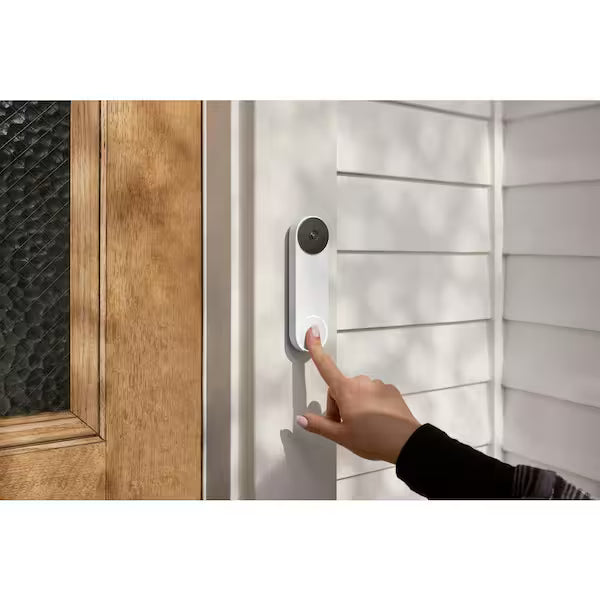 Google Nest Doorbell (Battery) — Snow