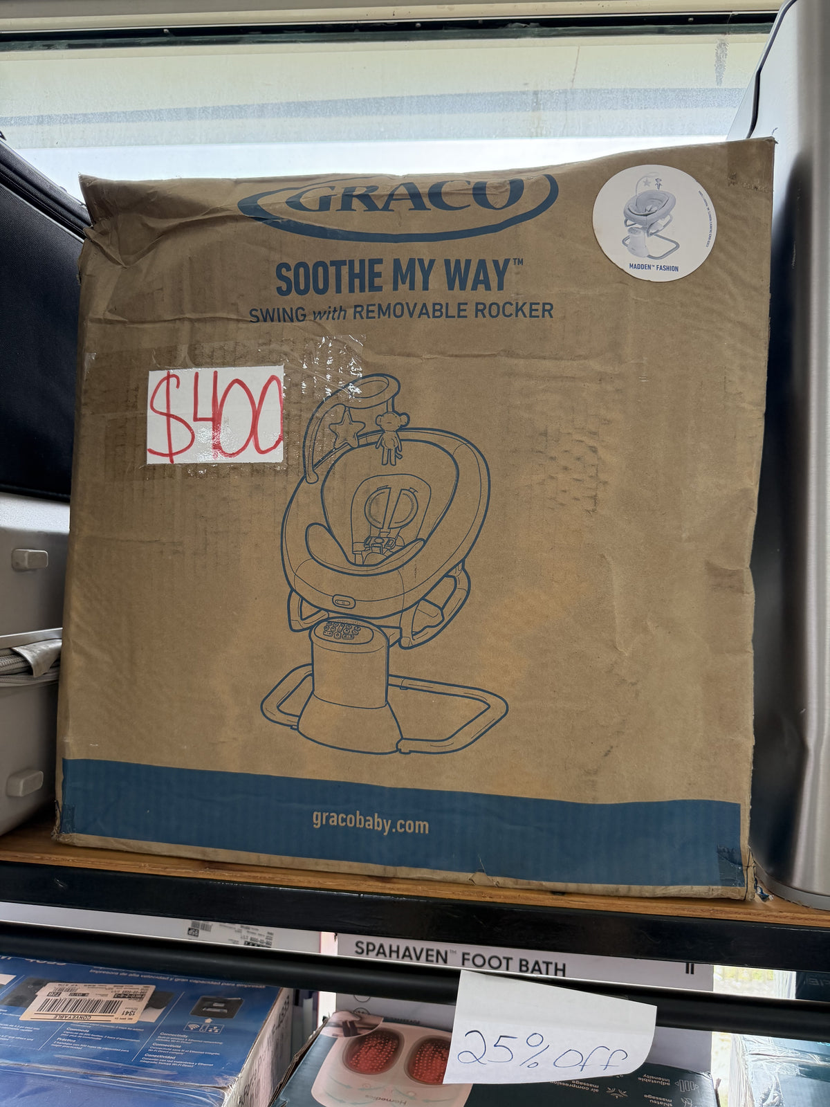 Graco Soothe My Way Swing with Removable Rocker — Madden
