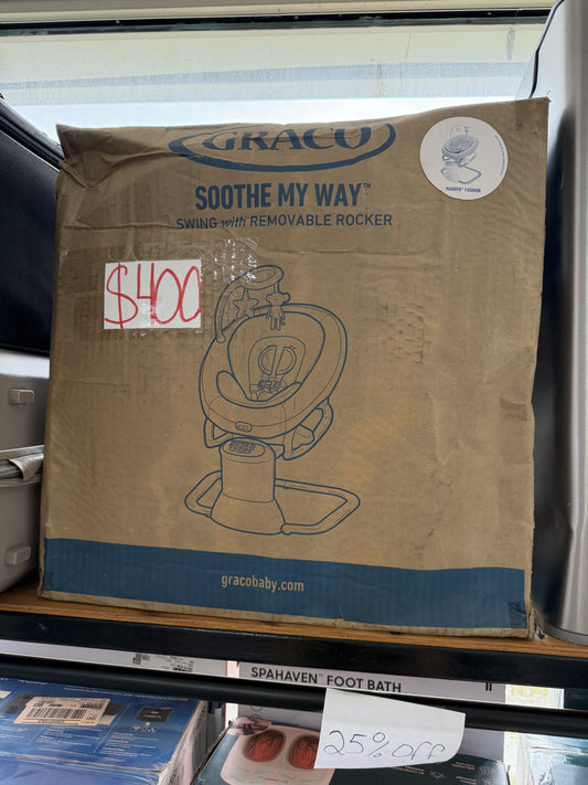 Graco Soothe My Way Swing with Removable Rocker — Madden