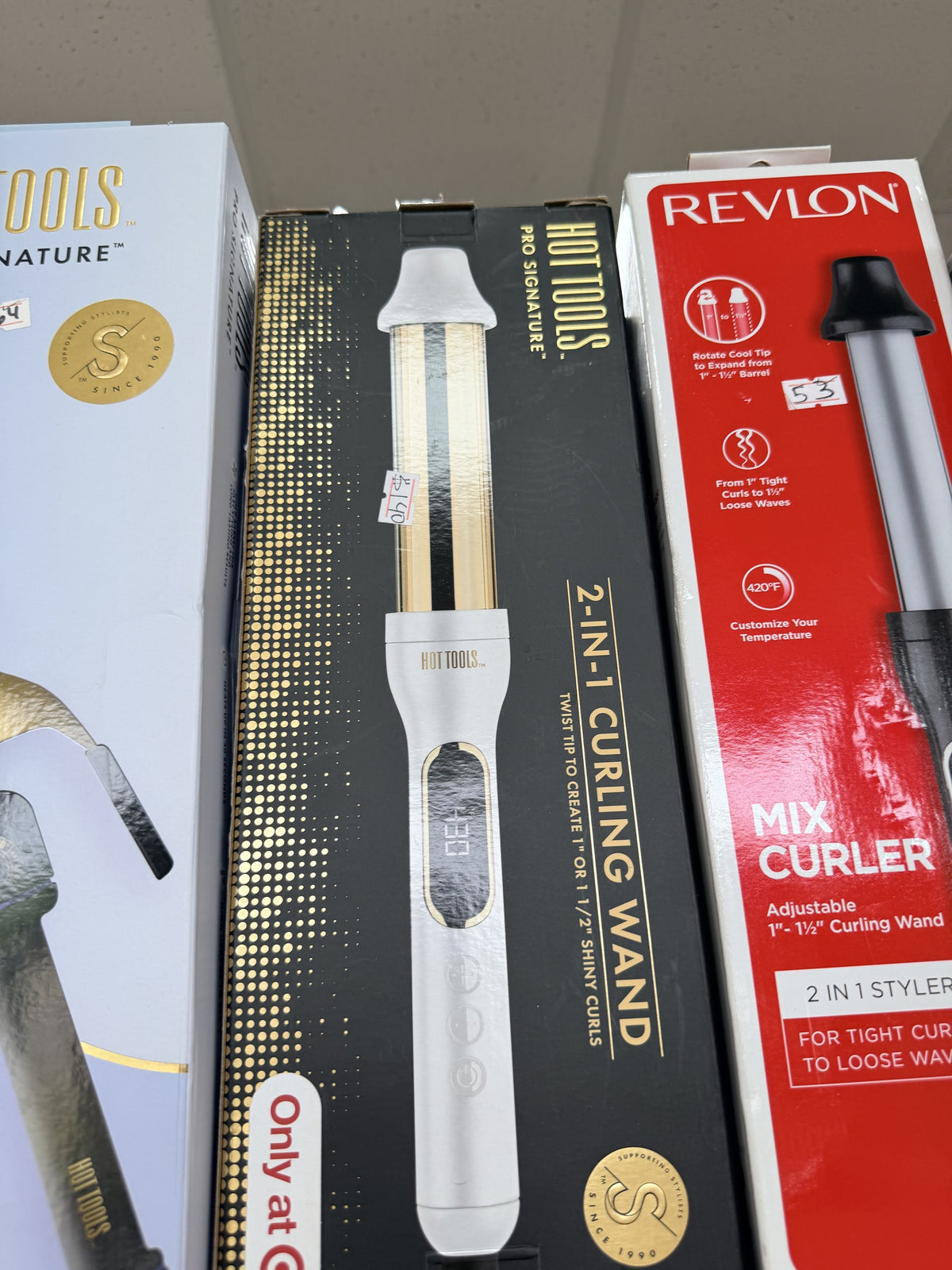 Hot Tools Pro Signature 2-in-1 Curling Wand — Twist tip: 1 or 1.5 in