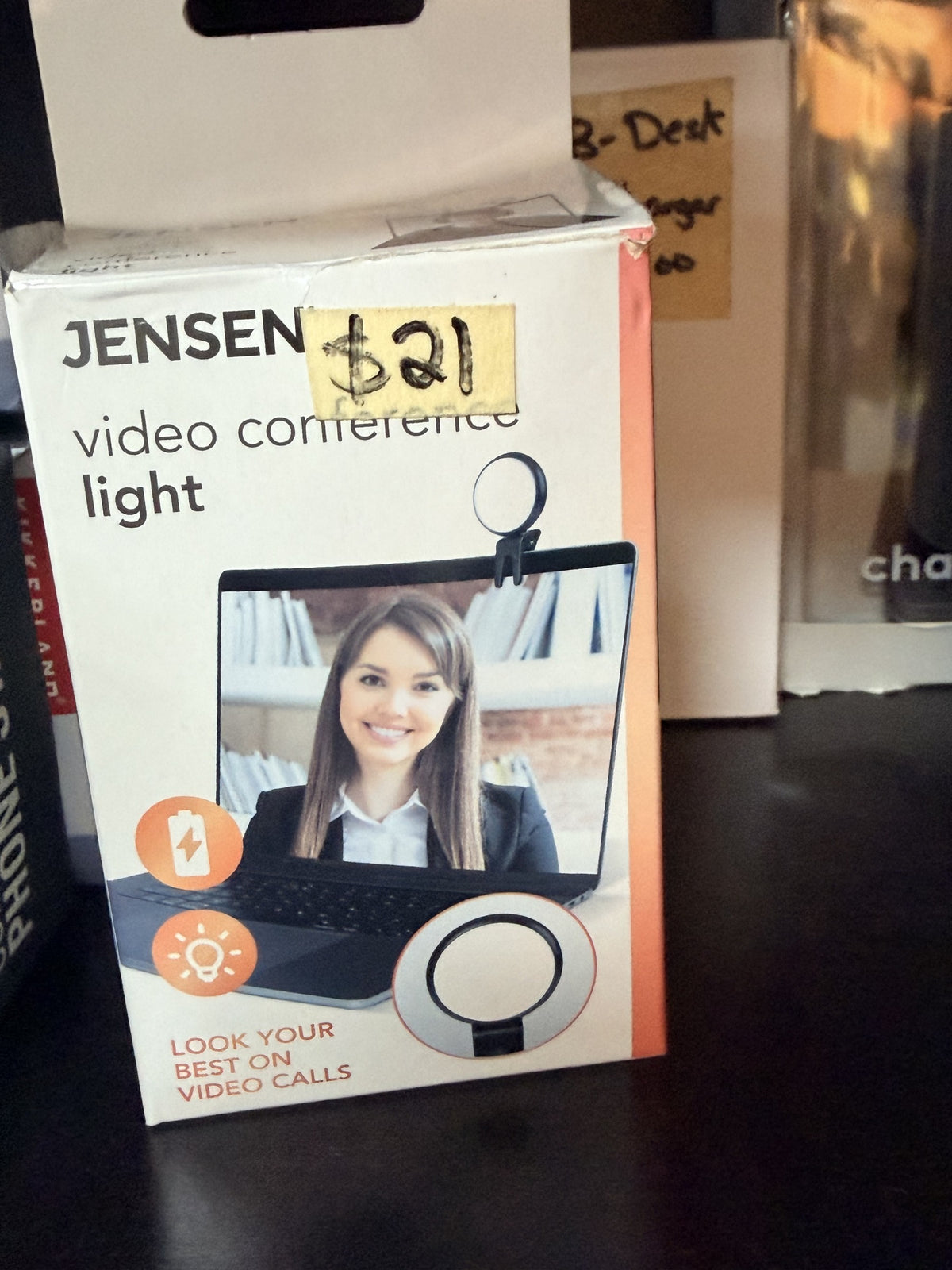 Jensen Video Conference Light — Clip-on