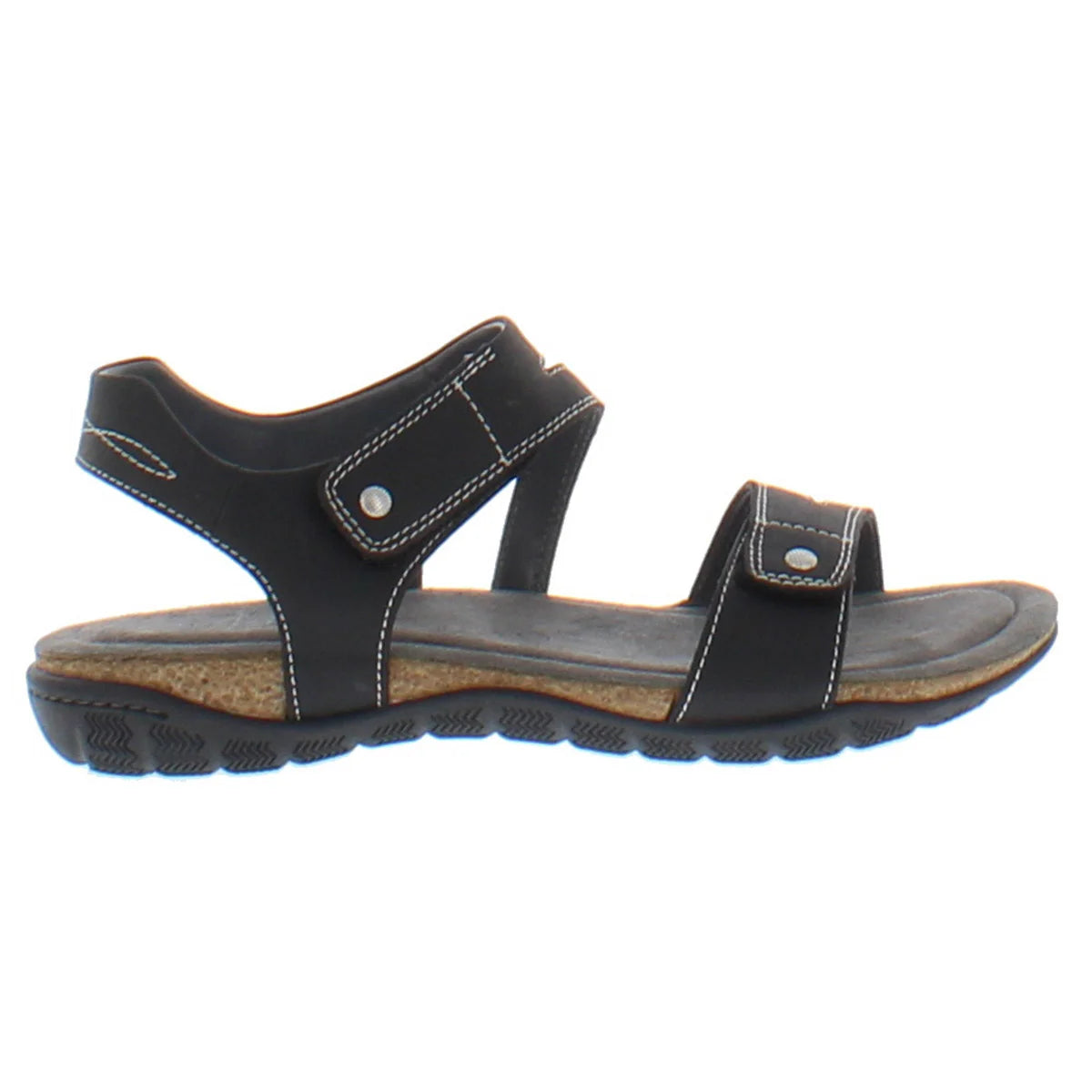 Khombu Ashville Women's Sandal — Black; US women's 10