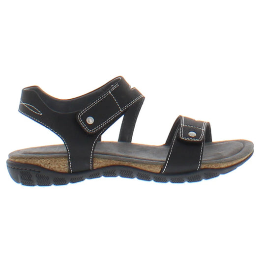 Khombu Ashville Women's Sandal — Black; US women's 10