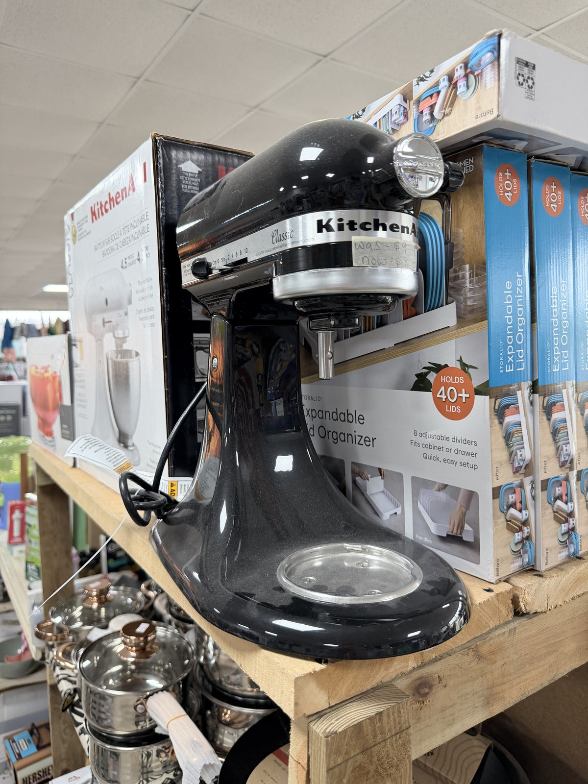 KitchenAid Classic 4.5-Quart Tilt-Head Stand Mixer — Onyx Black