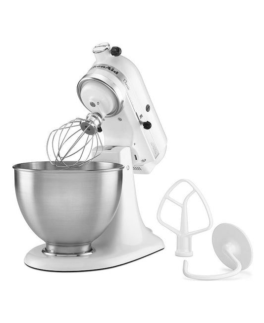 KitchenAid Classic 4.5-Quart Tilt-Head Stand Mixer — White