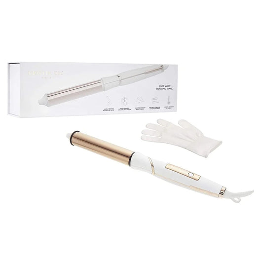 Kristin Ess Hair Soft Wave Pivoting Wand — 1.25 in titanium barrel