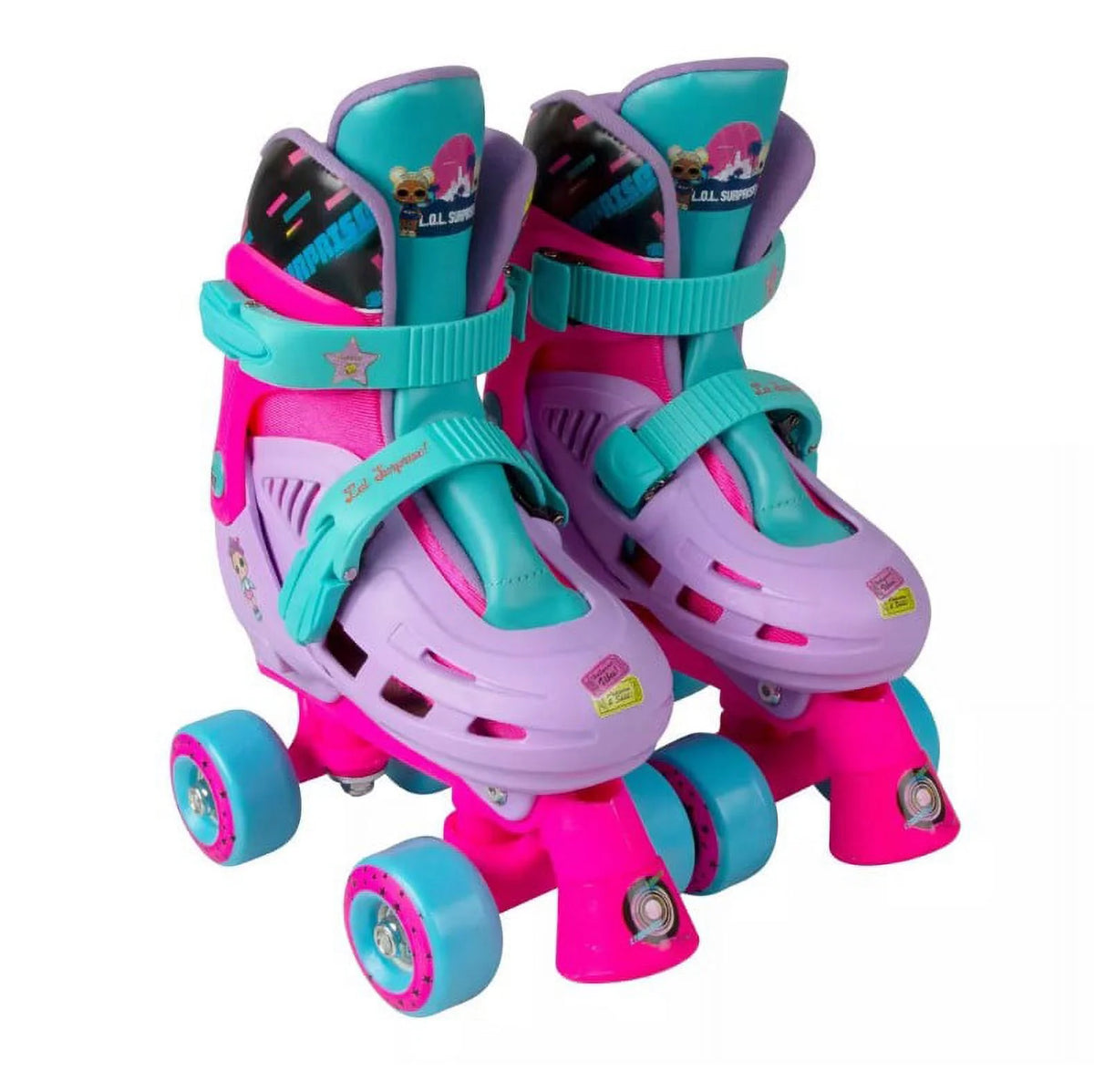 L.O.L. Surprise! Adjustable Quad Skates — Sizes J10-J13