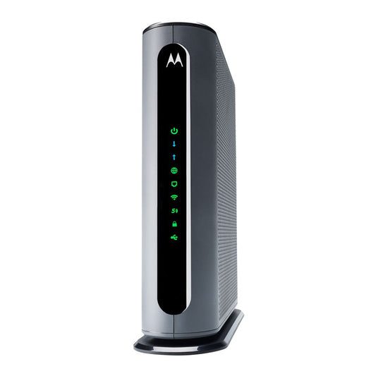 Motorola MG8702 DOCSIS 3.1 Cable Modem and AC3200 WiFi Router — Black