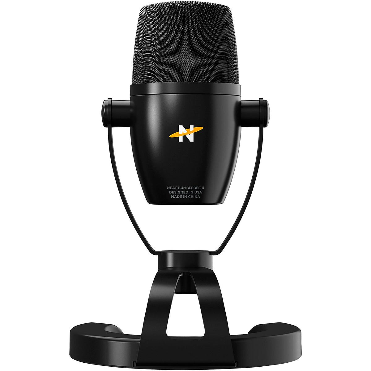 Neat Microphones Bumblebee II Cardioid USB Condenser Microphone — Black