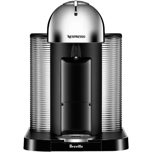 Nespresso by Breville Vertuo Coffee and Espresso Maker — Chrome; 4 cup sizes