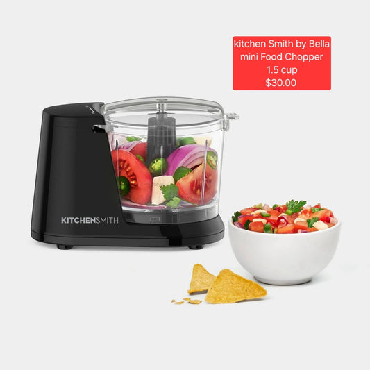 KitchenSmith by Bella Mini Food Chopper